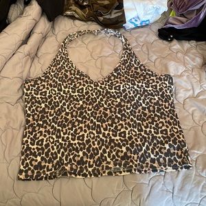 Cheetah Crop Tank